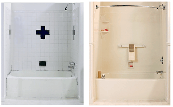 Just Renew It Acrylic Tub Liners Wall, Reglazing Acrylic Bathtubs